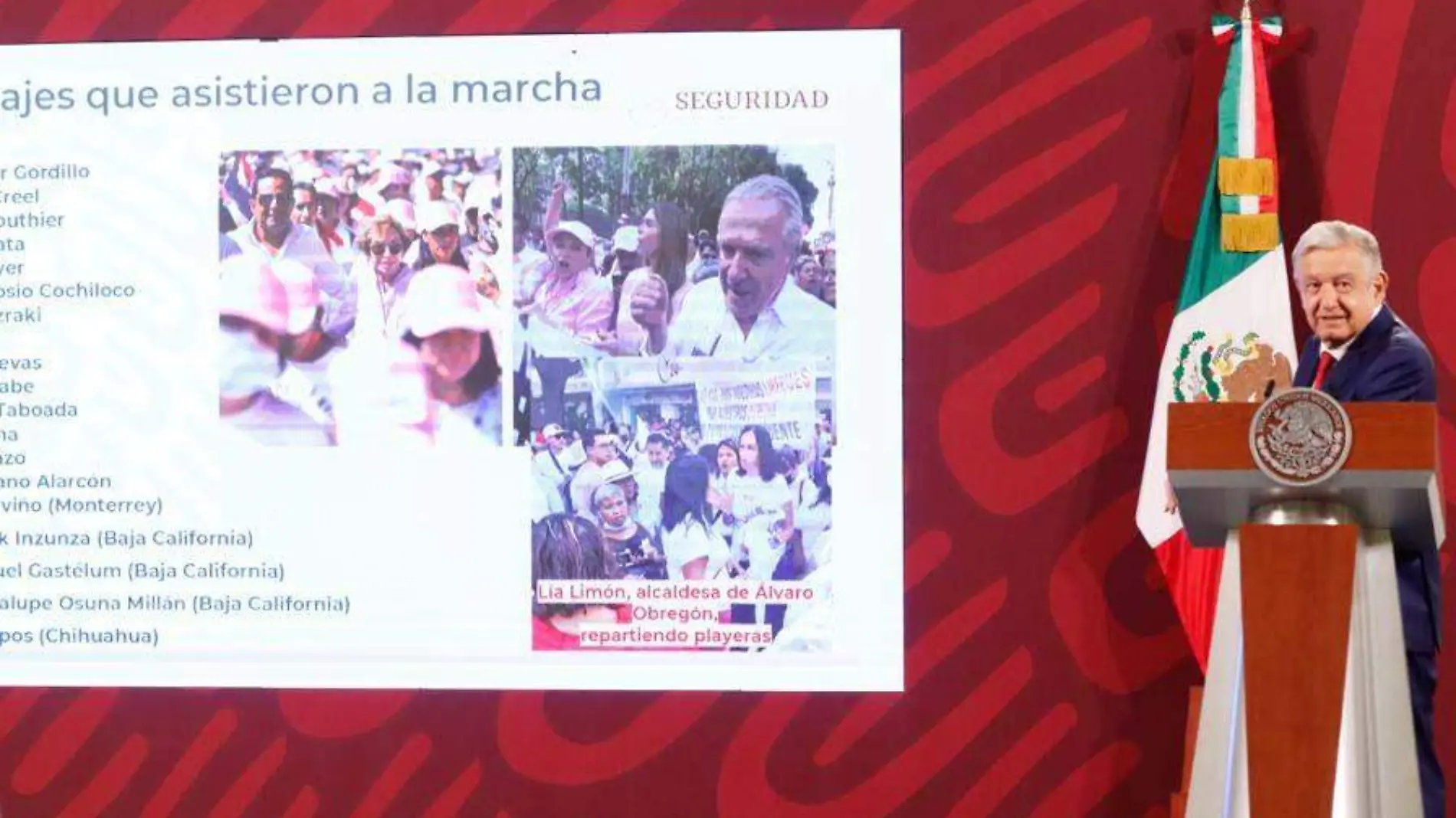 Andrés Manuel López Obrador, encabeza Conferencia matutina en el Palacio Nacional.Romina Solis (4)